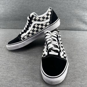 VANS - Men's Old Skool Checkered Board  Low Top Shoe Size 10  B1